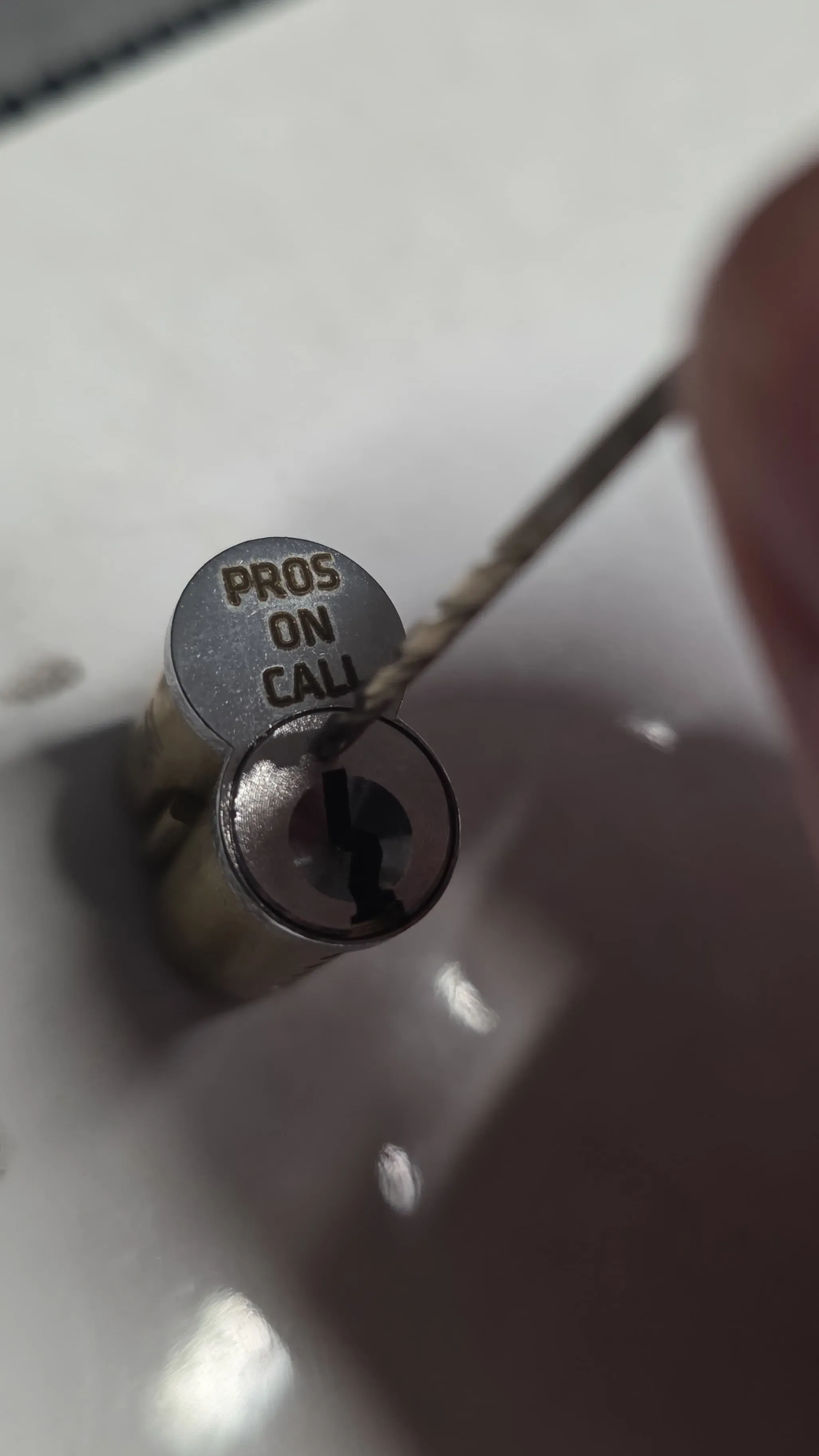 Pros On Call branded locksmith cylinder pick tool