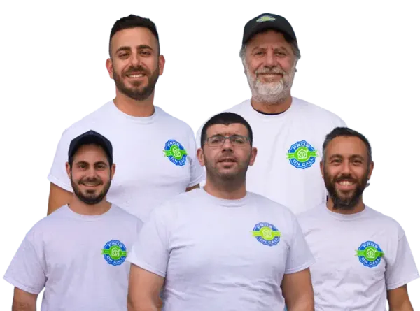 Dean Lavi and Pros On Call team at Austin headquarters