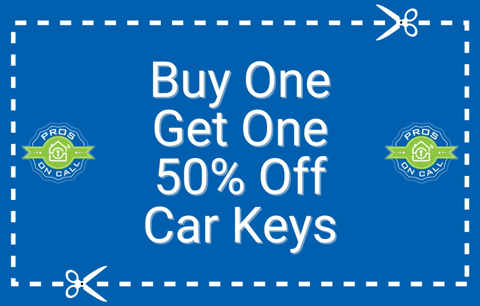 BOGO 50% off Car Keys