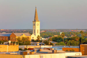 Laredo is the county seat of Webb County, Texas, United States, on the north bank of the Rio Grande in South Texas, across from Nuevo Laredo, Tamaulipas, Mexico.