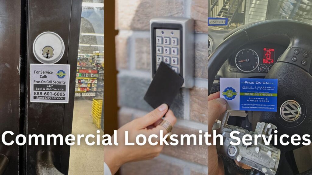 Commercial Locksmith in Round Rock TX by Pros on Call