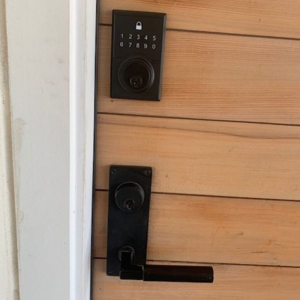 Installed Keypad Lock by Residential Locksmith Locksmith West Lake Hills TX