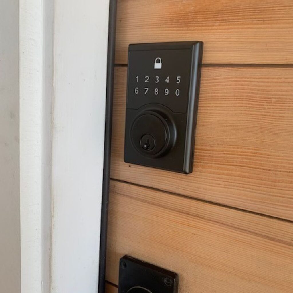 Keypad lock installed by Residential Locksmith West Lake Hills TX